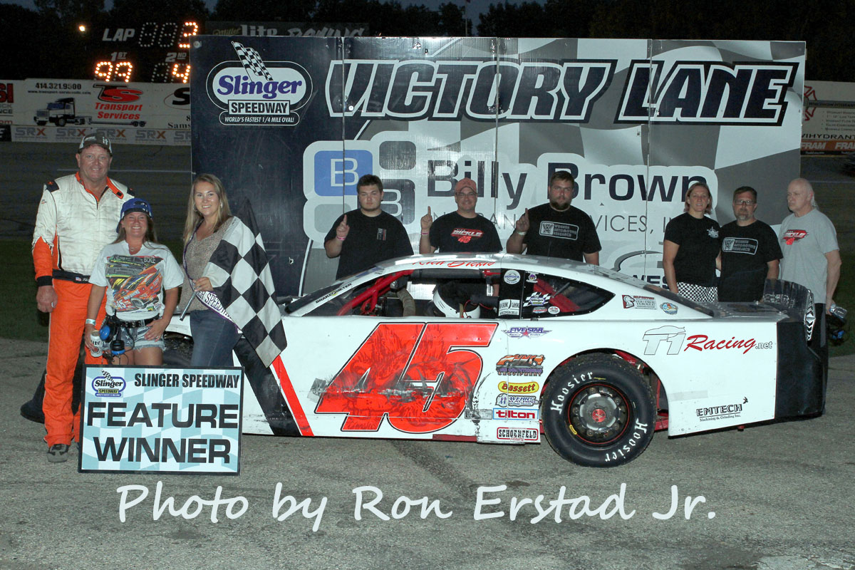 IN FINAL YEAR BICKLE KEEPS WINNING AT SLINGER