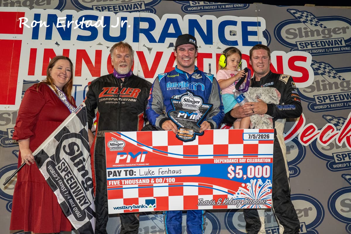 FENHAUS SCORES CONVINCING WIN AT SLINGER