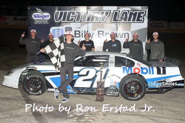 JESSE LOVE DOMINATES IN SLINGER DEBUT TO WIN THE WASHINGTON COUNTY FAIR PARK AND CONVENTION CENTER 75