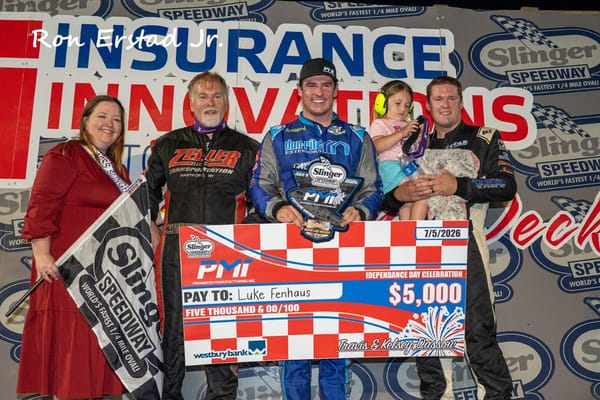 FENHAUS SCORES CONVINCING WIN AT SLINGER