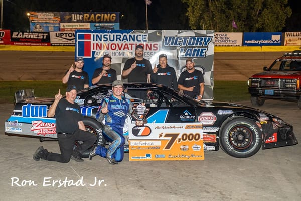 FENHAUS TOPS THE ALAN KULWICKI MEMORIAL AT SLINGER