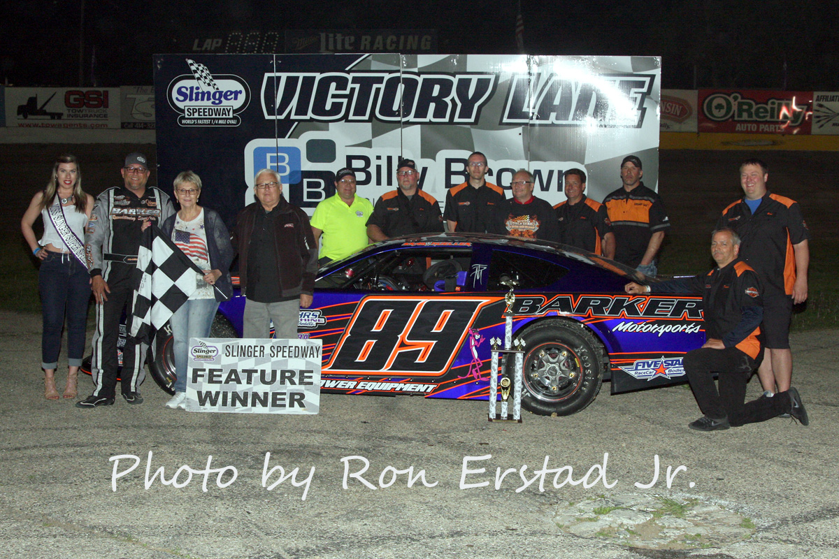 BRAD MUELLER CAPTURES E.H. WOLF MEMORIAL DAY WEEKEND SPECIAL 100 AT