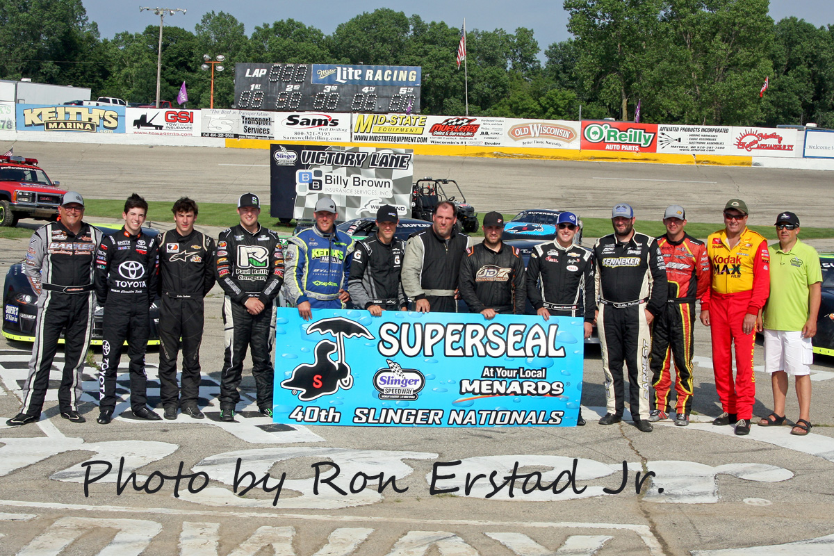 KENSETH OUTDUELS MAJESKI TO WIN SUPERSEAL SLINGER NATIONALS! Slinger