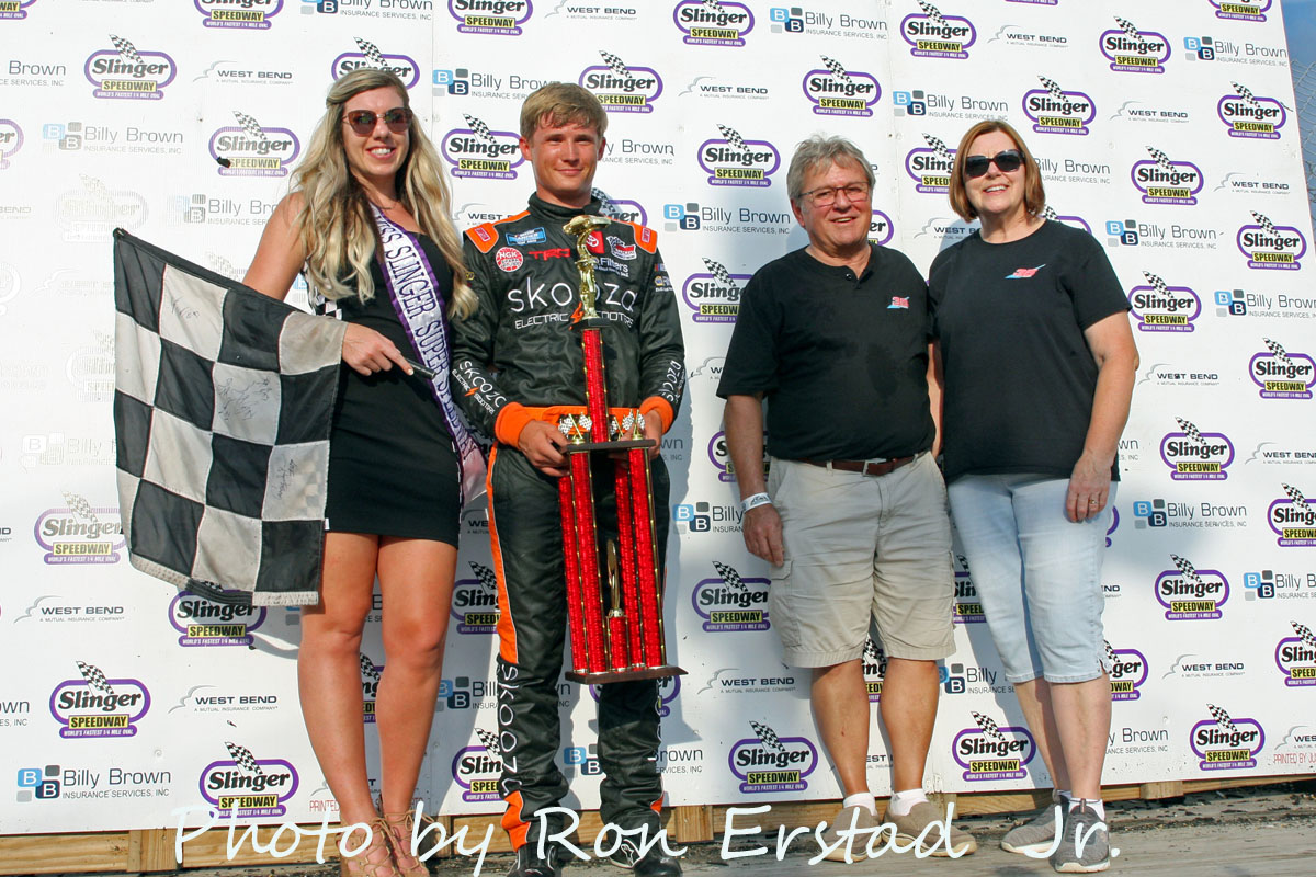 MAJESKI SCORES CONVINCING WIN IN SLINGER NATIONALS Slinger Super Speedway