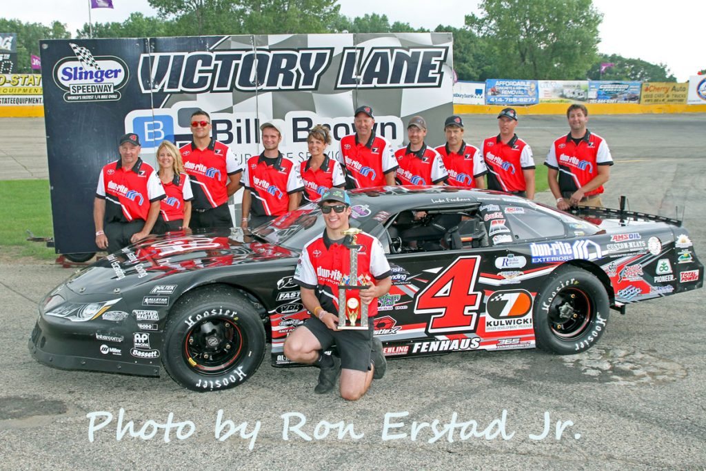 FENHAUS YOUNGEST SLINGER NATIONALS WINNER Slinger Super Speedway