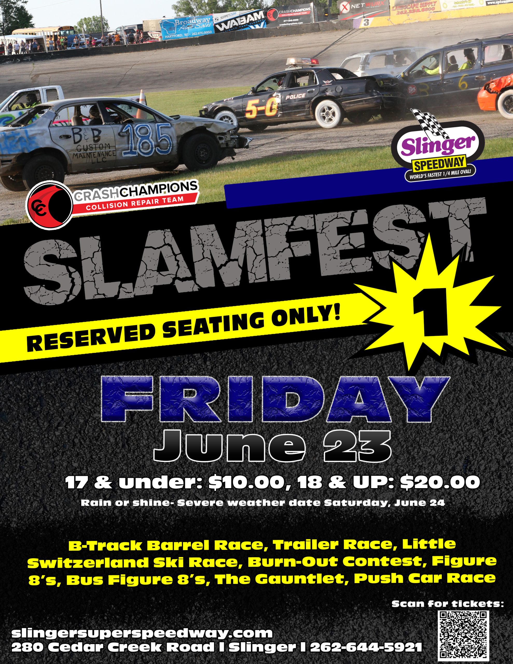 Slinger Super Speedway World's Fastest Quarter Mile Oval